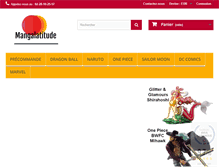 Tablet Screenshot of mangalatitude.fr